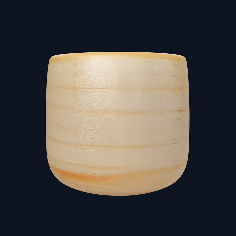 Rustic Symmetrical Candle Holder model pack